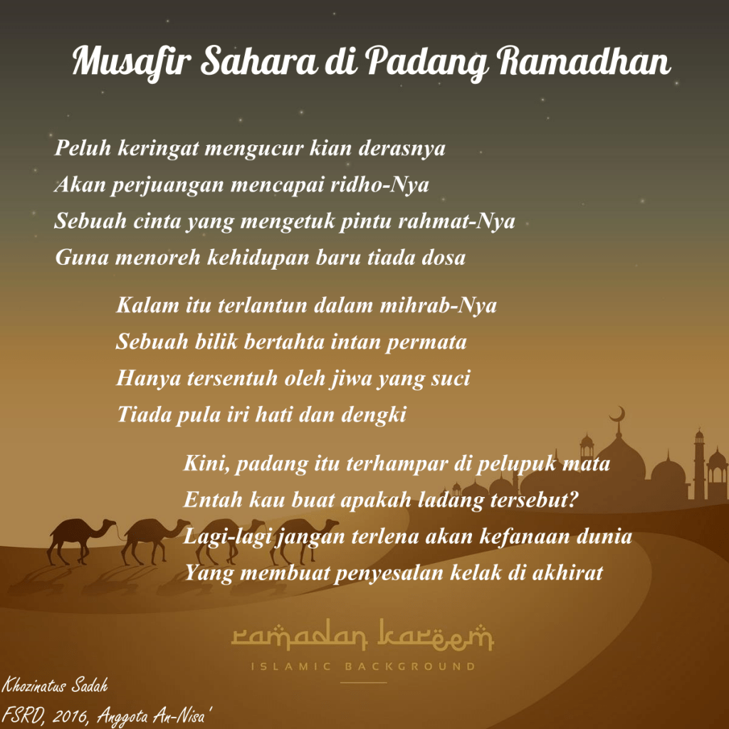 Detail Puisi Bertema Ramadhan Nomer 3