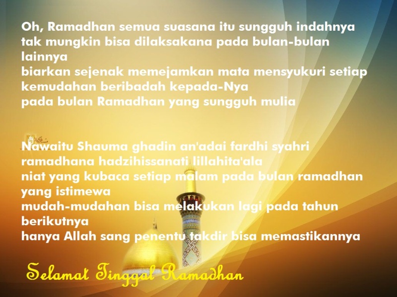 Detail Puisi Bertema Ramadhan Nomer 5