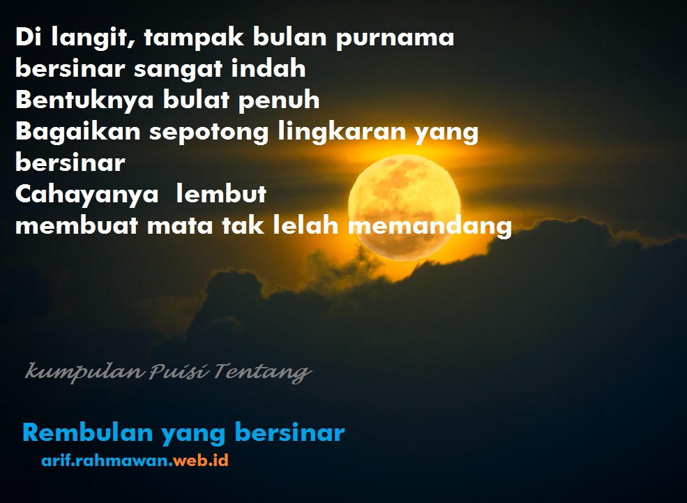 Puisi Bulan Purnama - KibrisPDR