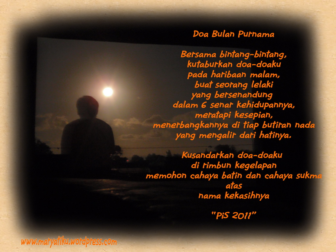 Detail Puisi Bulan Purnama Nomer 17