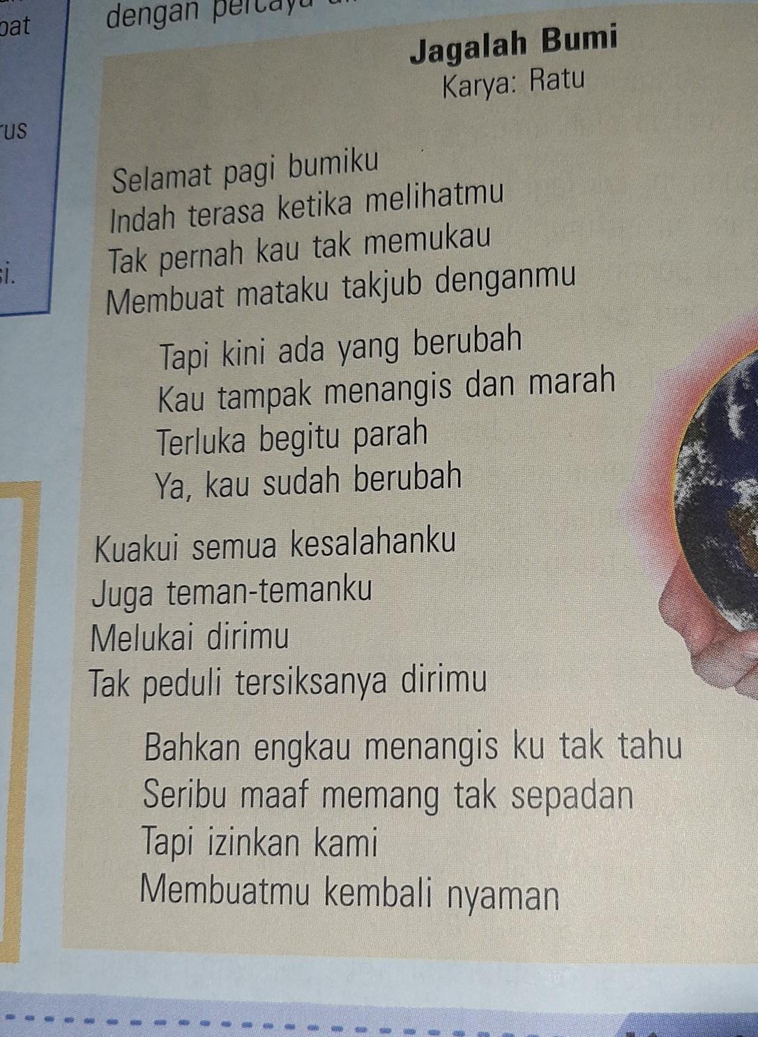 Detail Puisi Bumi Menangis Nomer 23