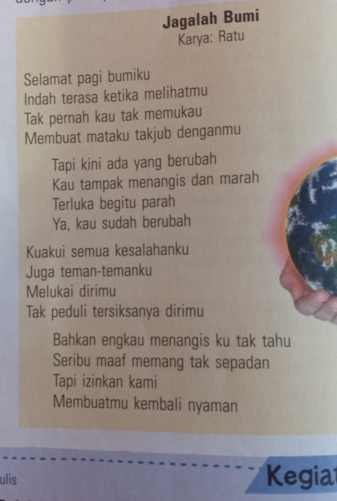 Detail Puisi Bumi Menangis Nomer 28