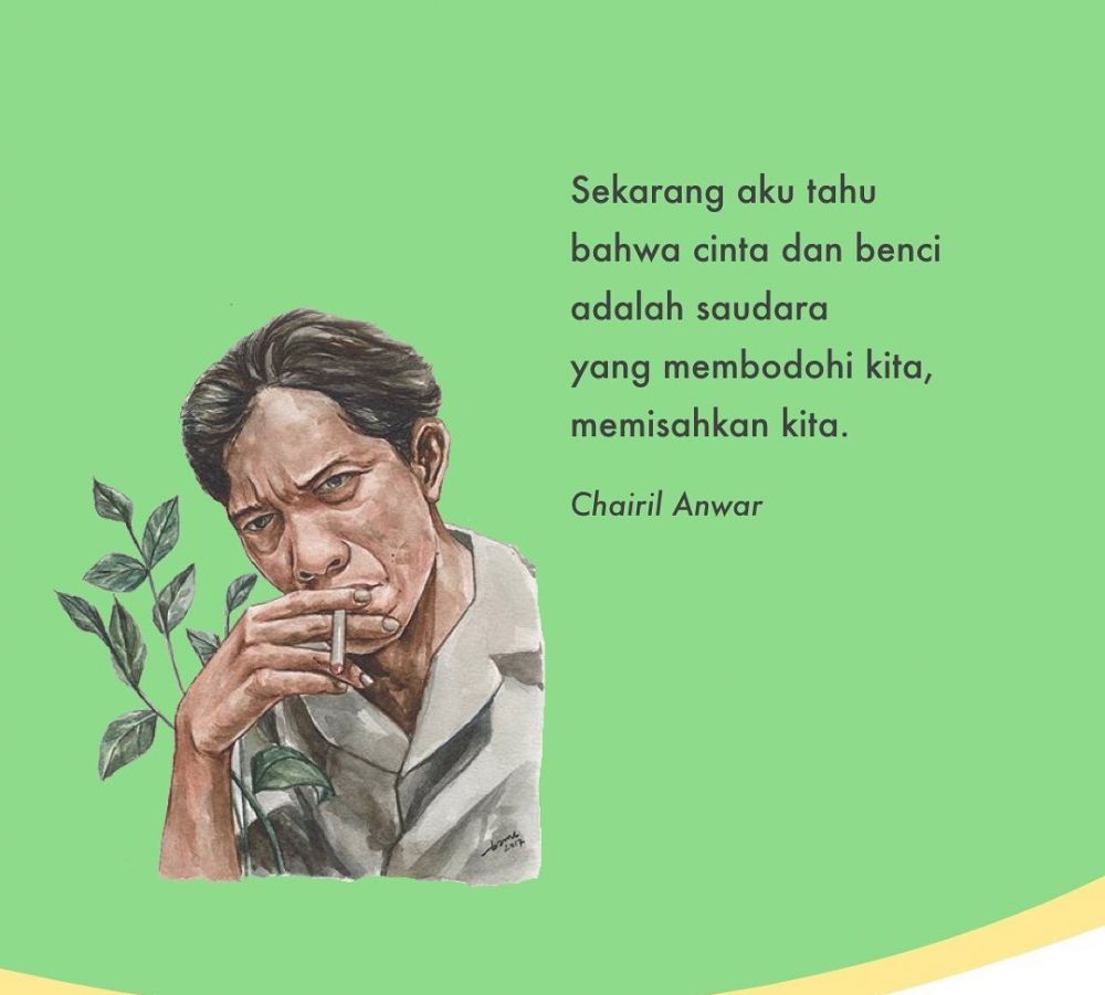 Detail Puisi Chairil Anwar Tentang Cinta Nomer 6