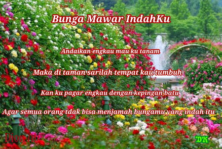 Detail Puisi Cinta Bunga Mawar Nomer 20