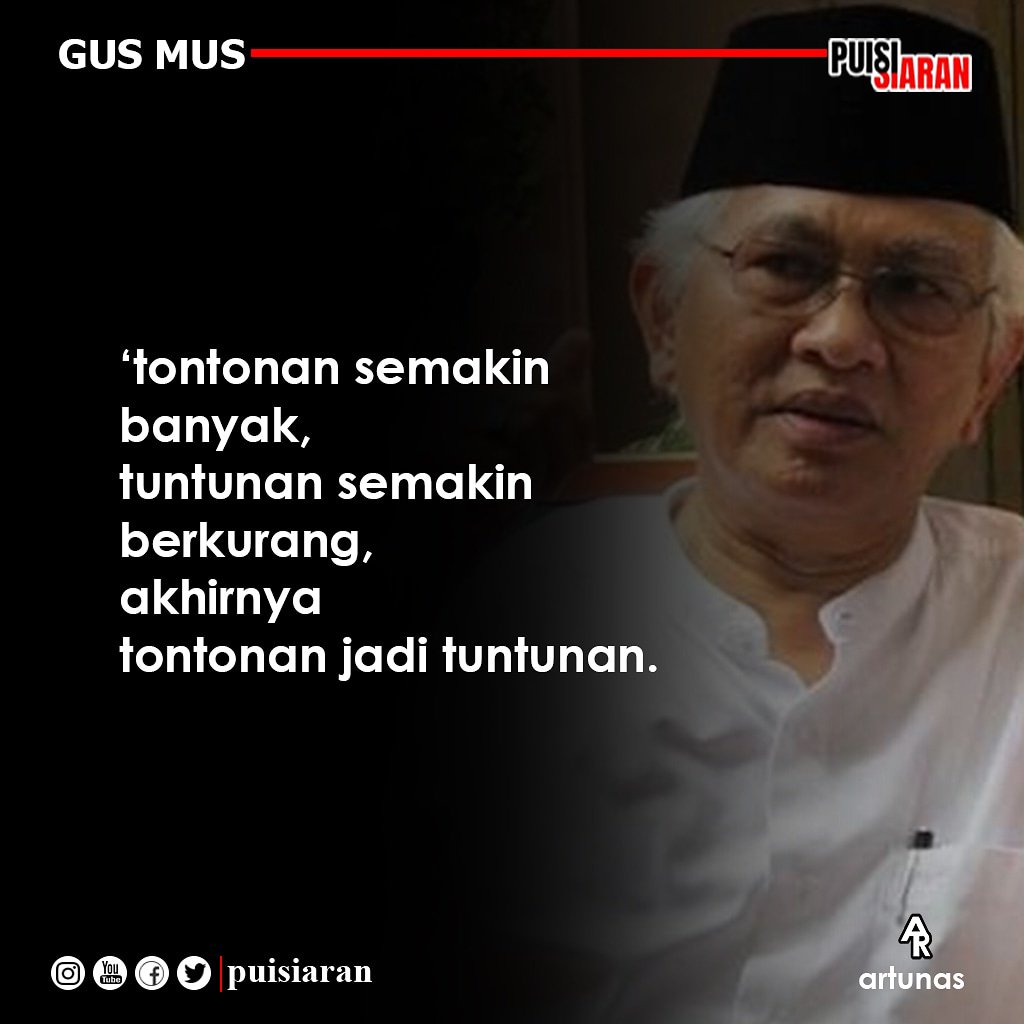 Detail Puisi Cinta Gus Mus Nomer 25