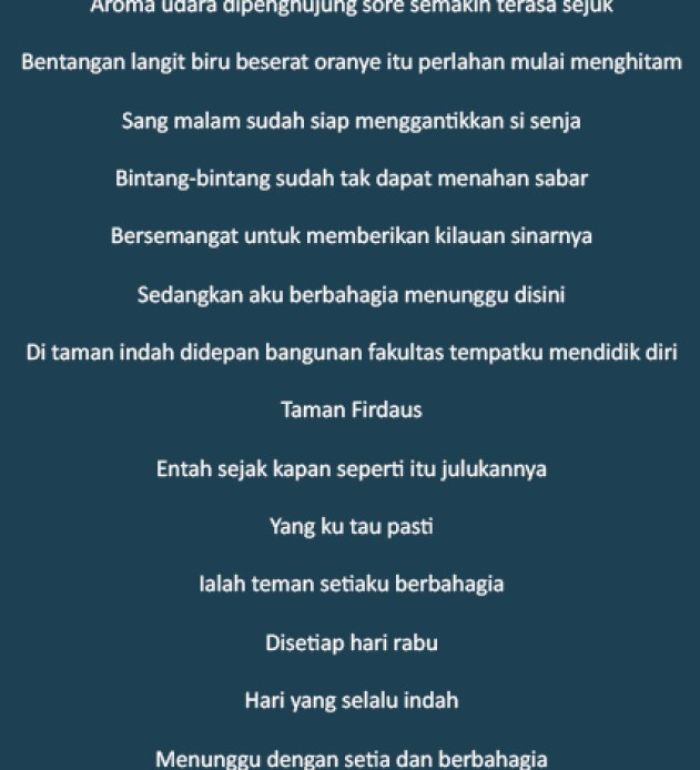 Detail Puisi Cinta Jawa Nomer 33