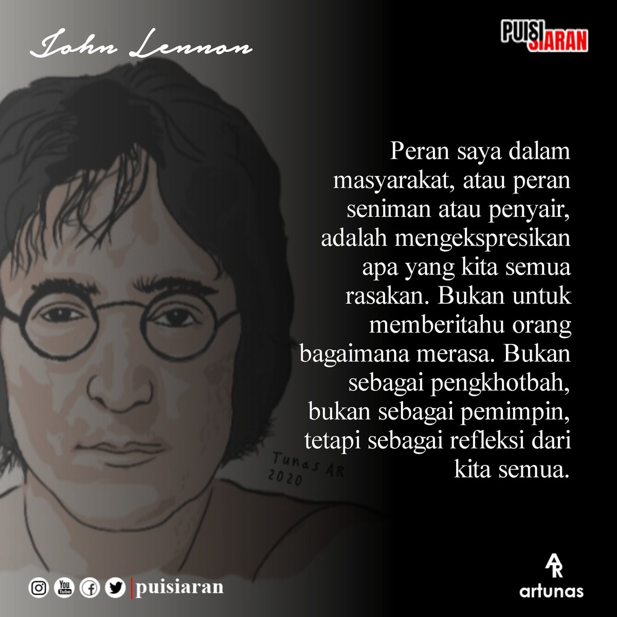 Detail Puisi Cinta John Lennon Nomer 11