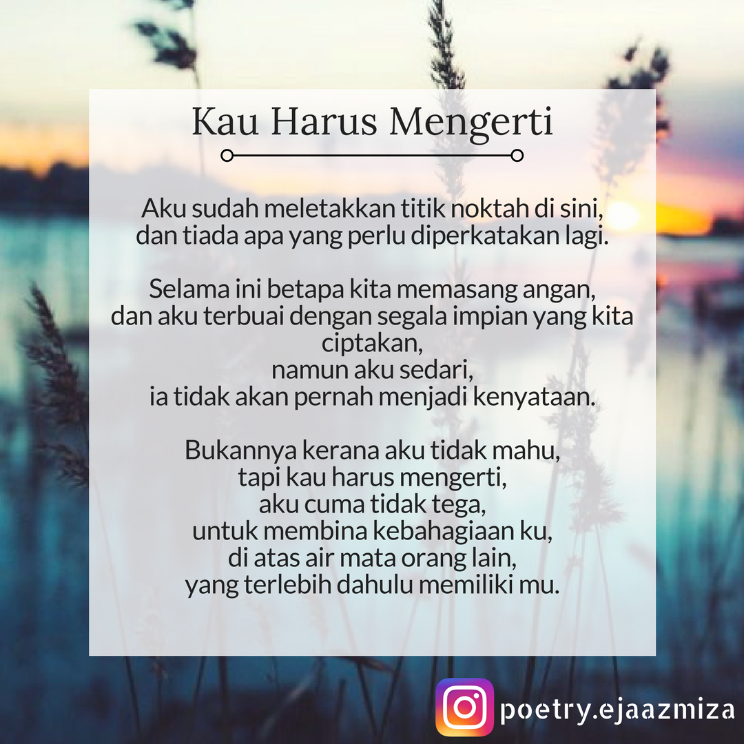 Puisi Cinta Perpisahan - KibrisPDR