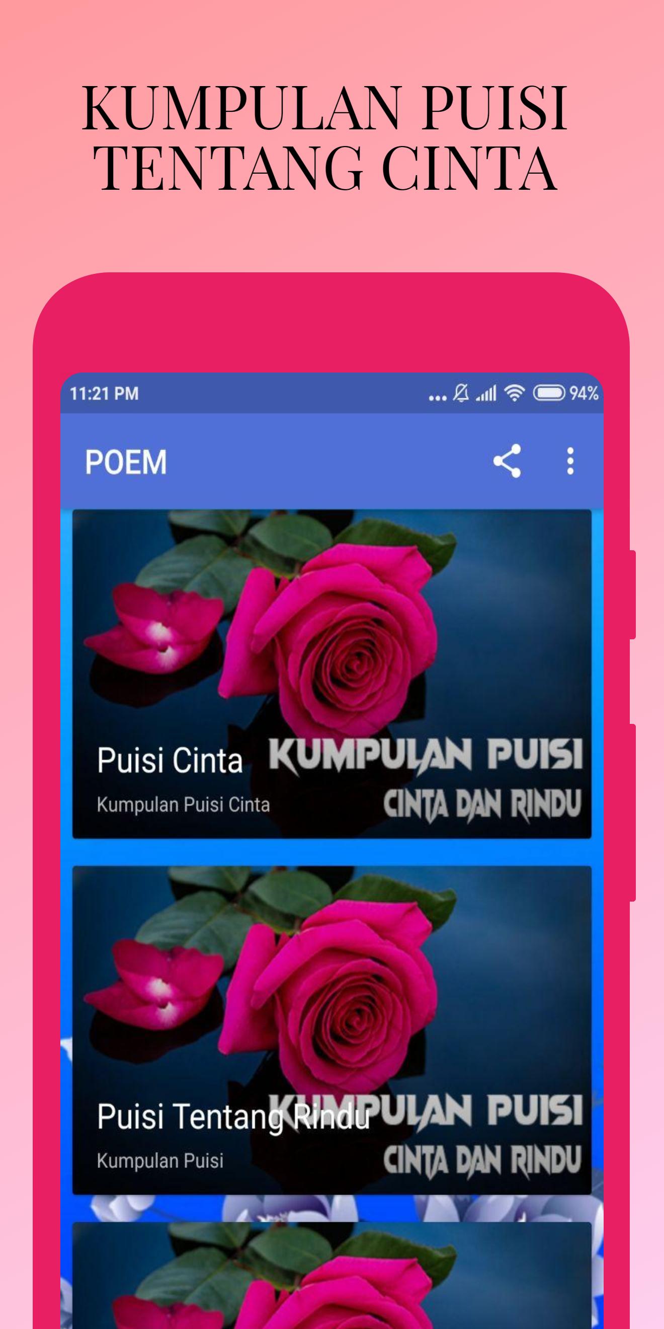 Detail Puisi Cinta Rindu Nomer 42