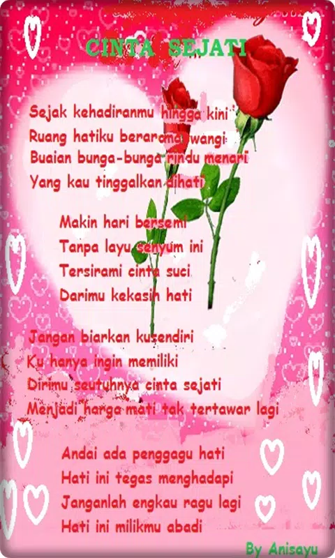 Detail Puisi Cinta Suci Nomer 7