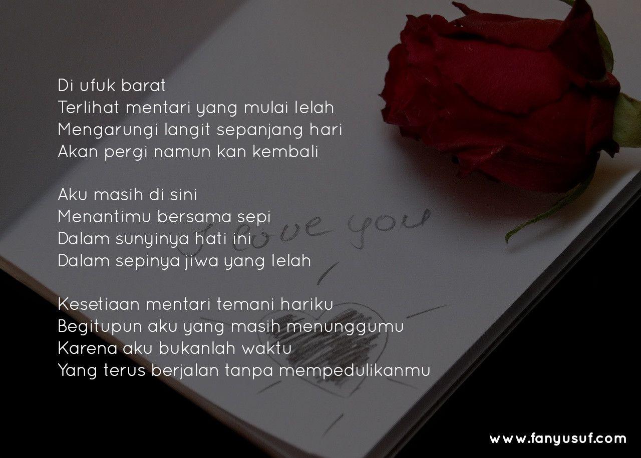 Detail Puisi Cinta Yang Romantis Nomer 17