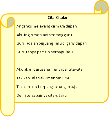 Detail Puisi Cita Cita Nomer 3