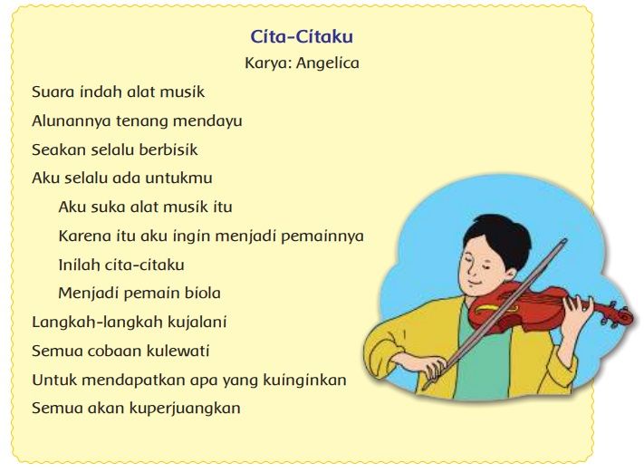 Detail Puisi Cita Cita Guru Nomer 13