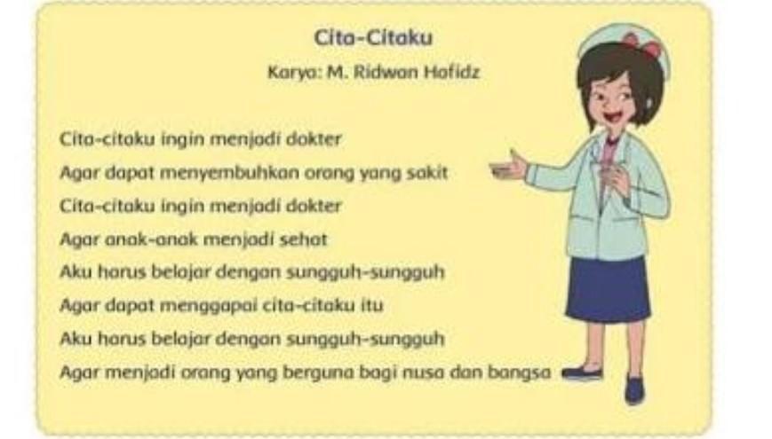 Detail Puisi Cita Cita Ku Menjadi Dokter Nomer 16