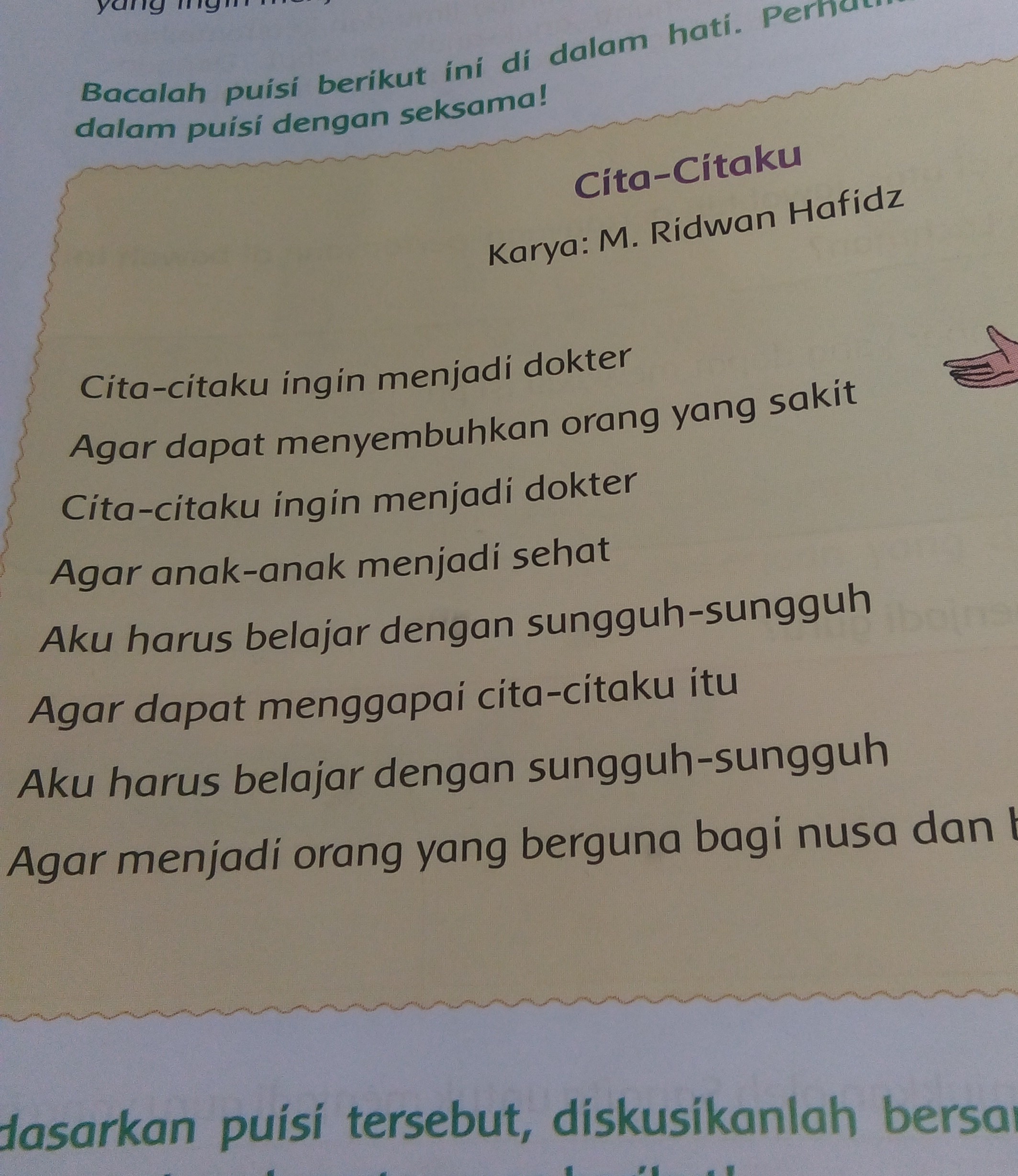 Detail Puisi Cita Citaku Nomer 48