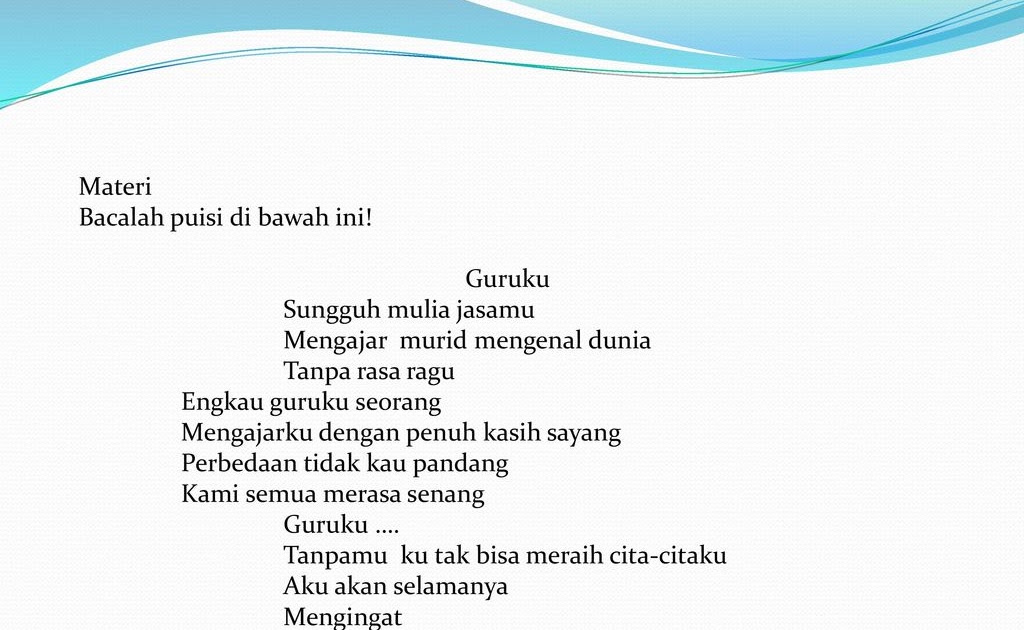 Detail Puisi Cita Citaku Menjadi Koki Nomer 13