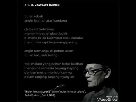 Puisi D Zawawi Imron - KibrisPDR