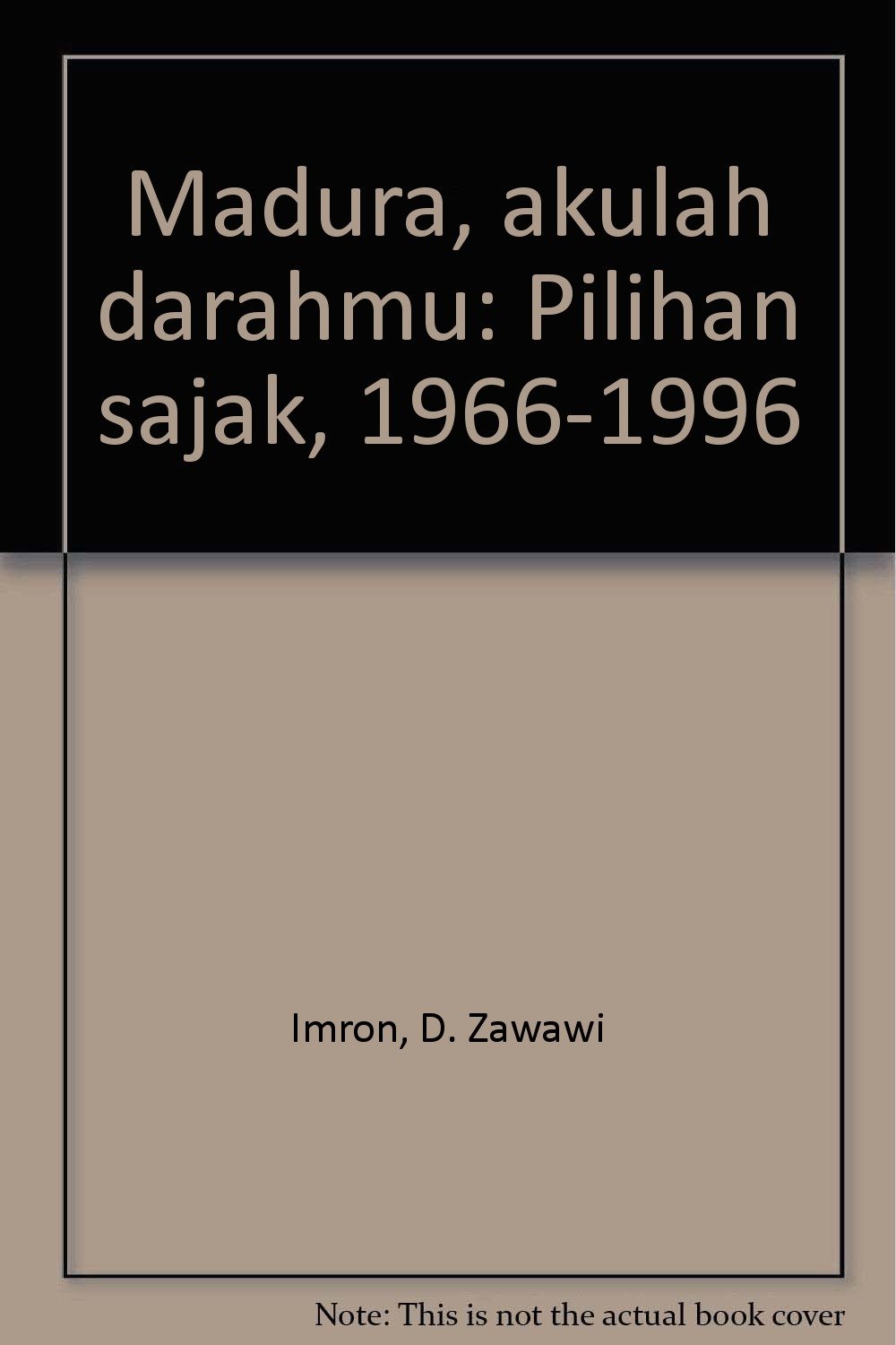 Detail Puisi D Zawawi Imron Nomer 22