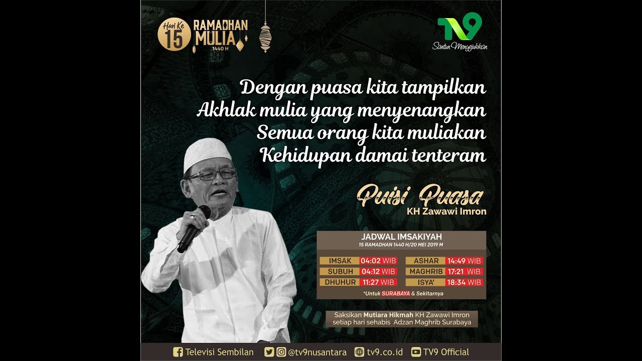 Detail Puisi D Zawawi Imron Nomer 23