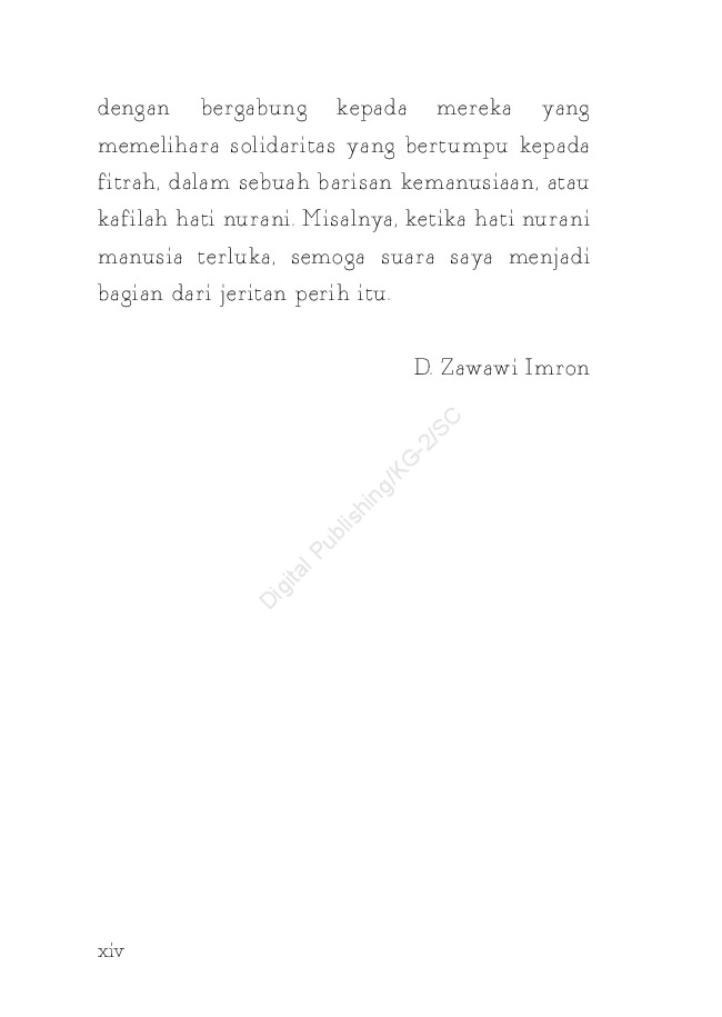 Detail Puisi D Zawawi Imron Nomer 8