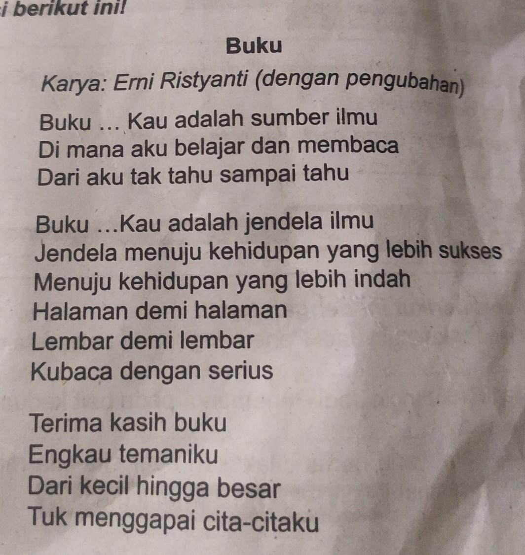 Puisi Dan Maknanya - KibrisPDR