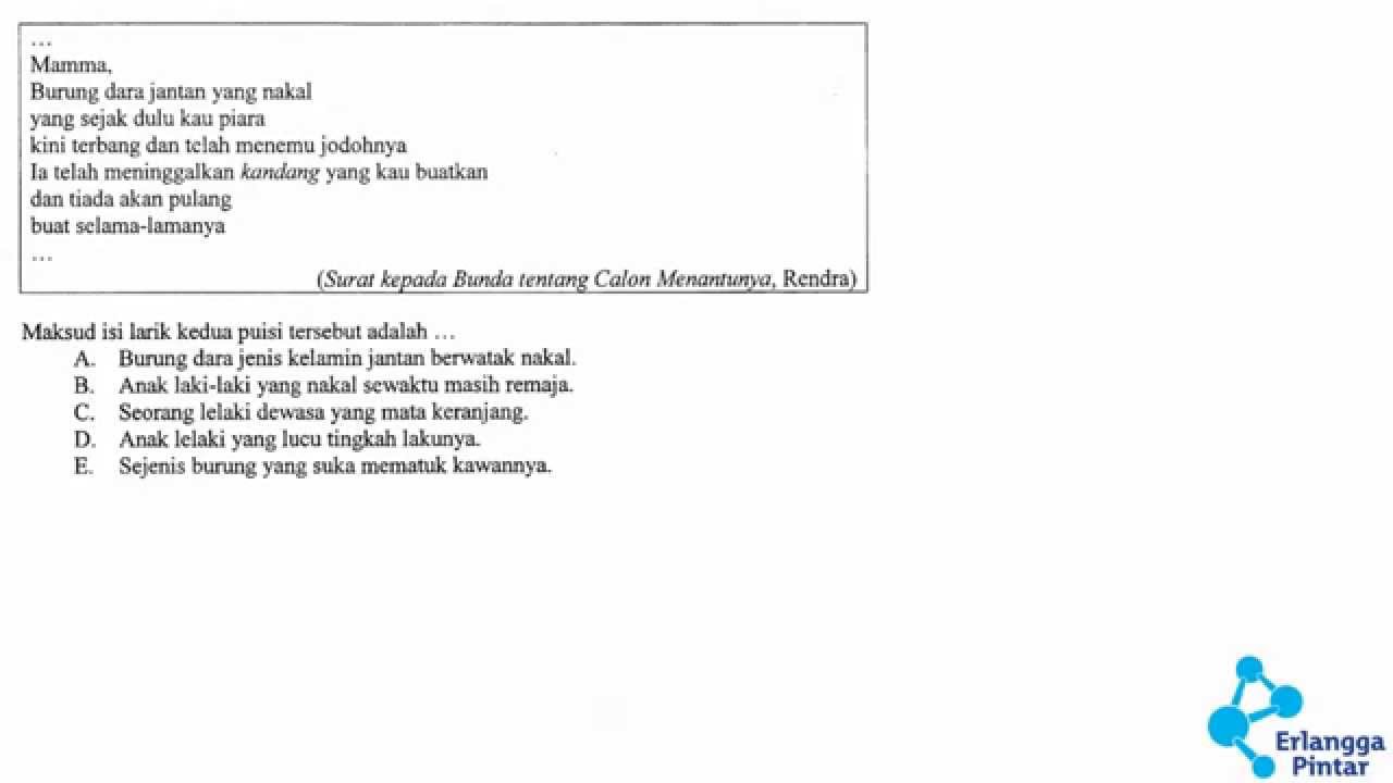 Detail Puisi Dan Maknanya Nomer 44