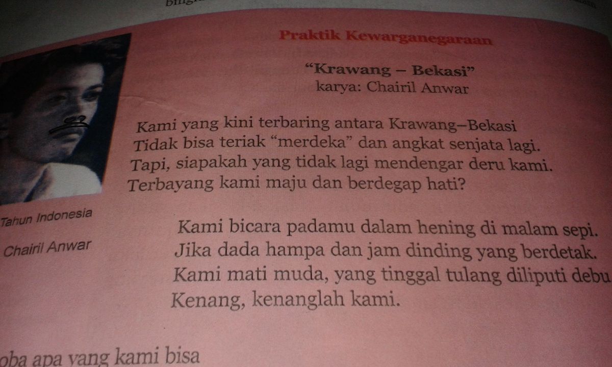 Detail Puisi Dan Maknanya Nomer 47