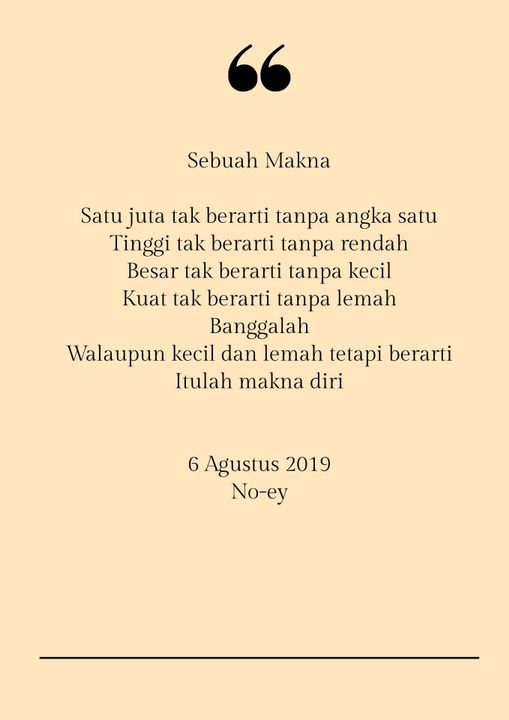 Detail Puisi Dan Maknanya Nomer 6