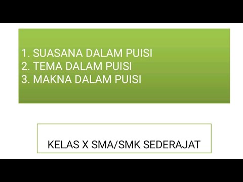 Detail Puisi Dan Maknanya Nomer 55
