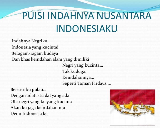 Puisi Dengan Tema Kebudayaan - KibrisPDR