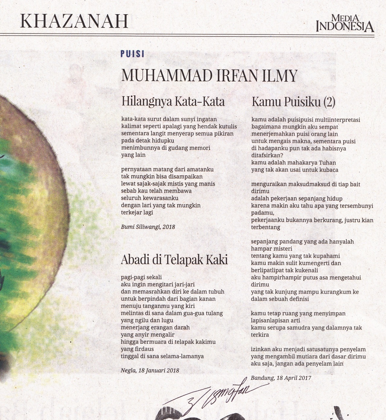 Detail Puisi Di Koran Nomer 28