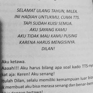 Detail Puisi Dilan Romantis Nomer 29