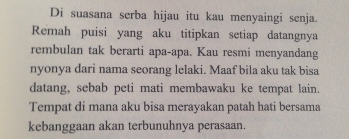 Detail Puisi Distilasi Alkena Nomer 12