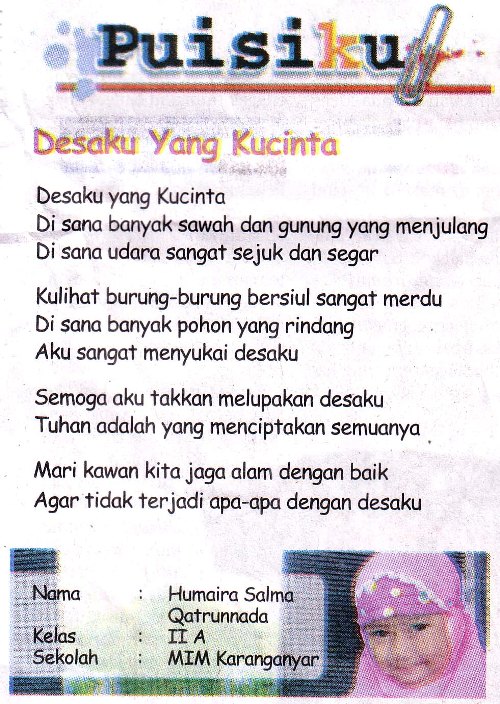 Detail Puisi Gotong Royong Nomer 8