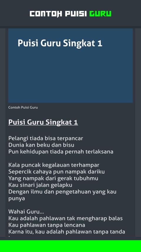 Detail Puisi Guru Sedih Nomer 23