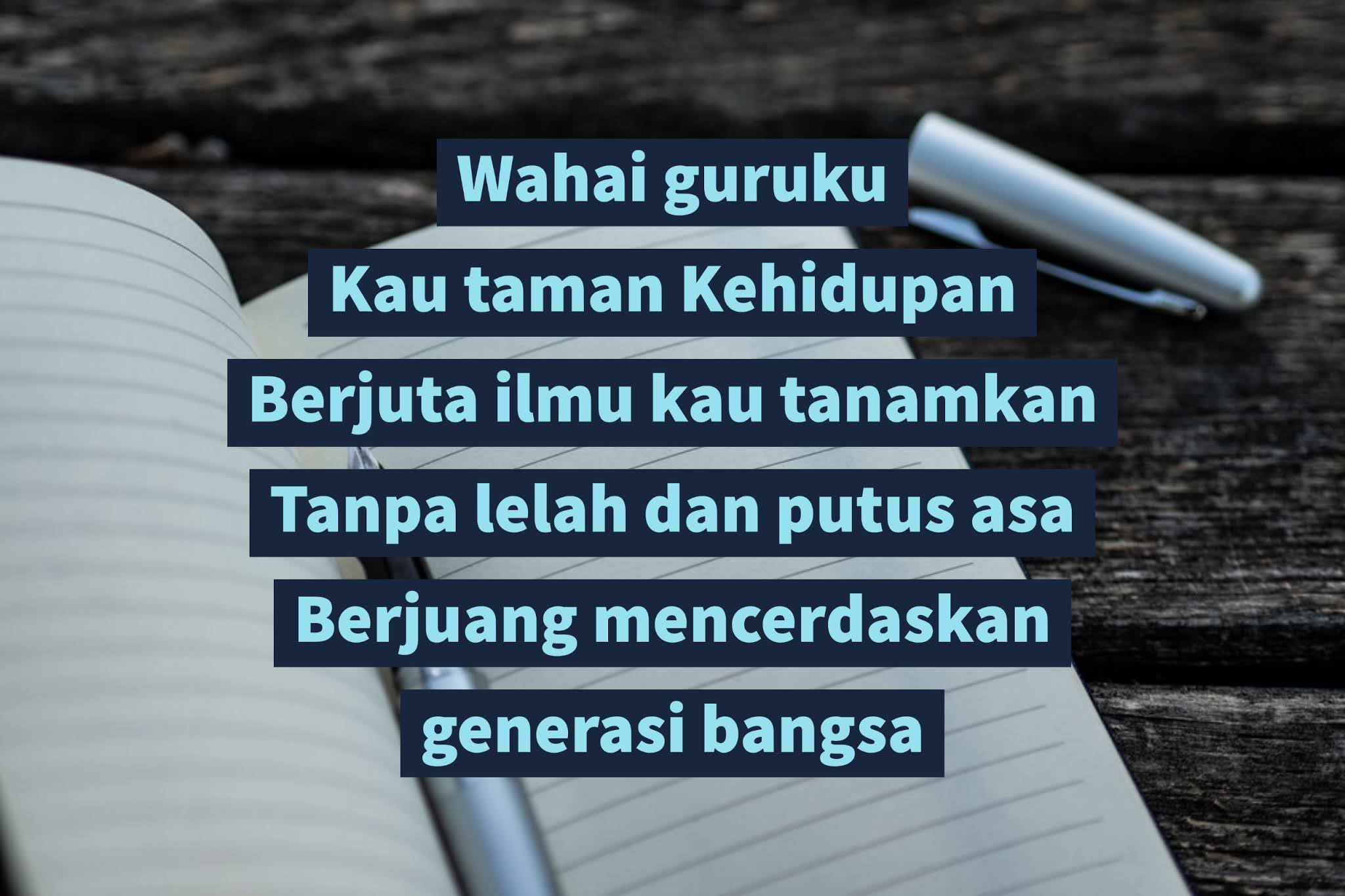 Detail Puisi Guru Sedih Nomer 45