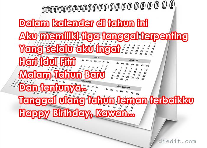 Detail Puisi Happy Birthday Nomer 23