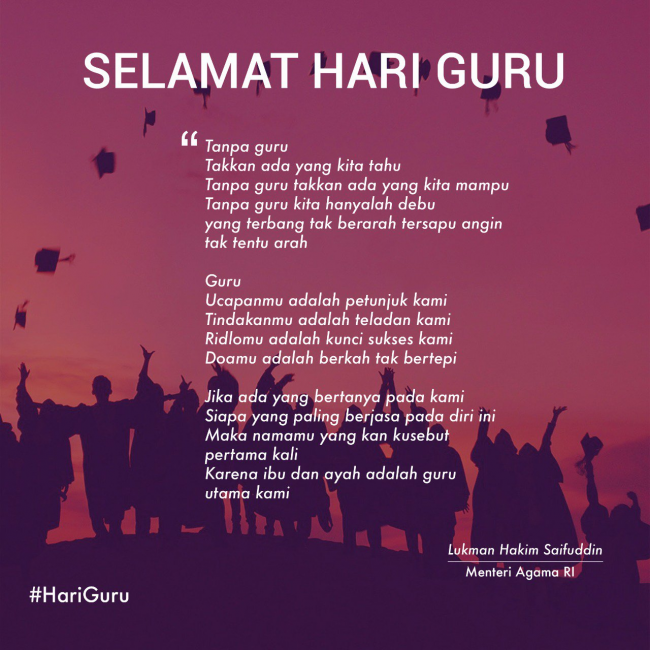 Puisi Hari Guru - KibrisPDR