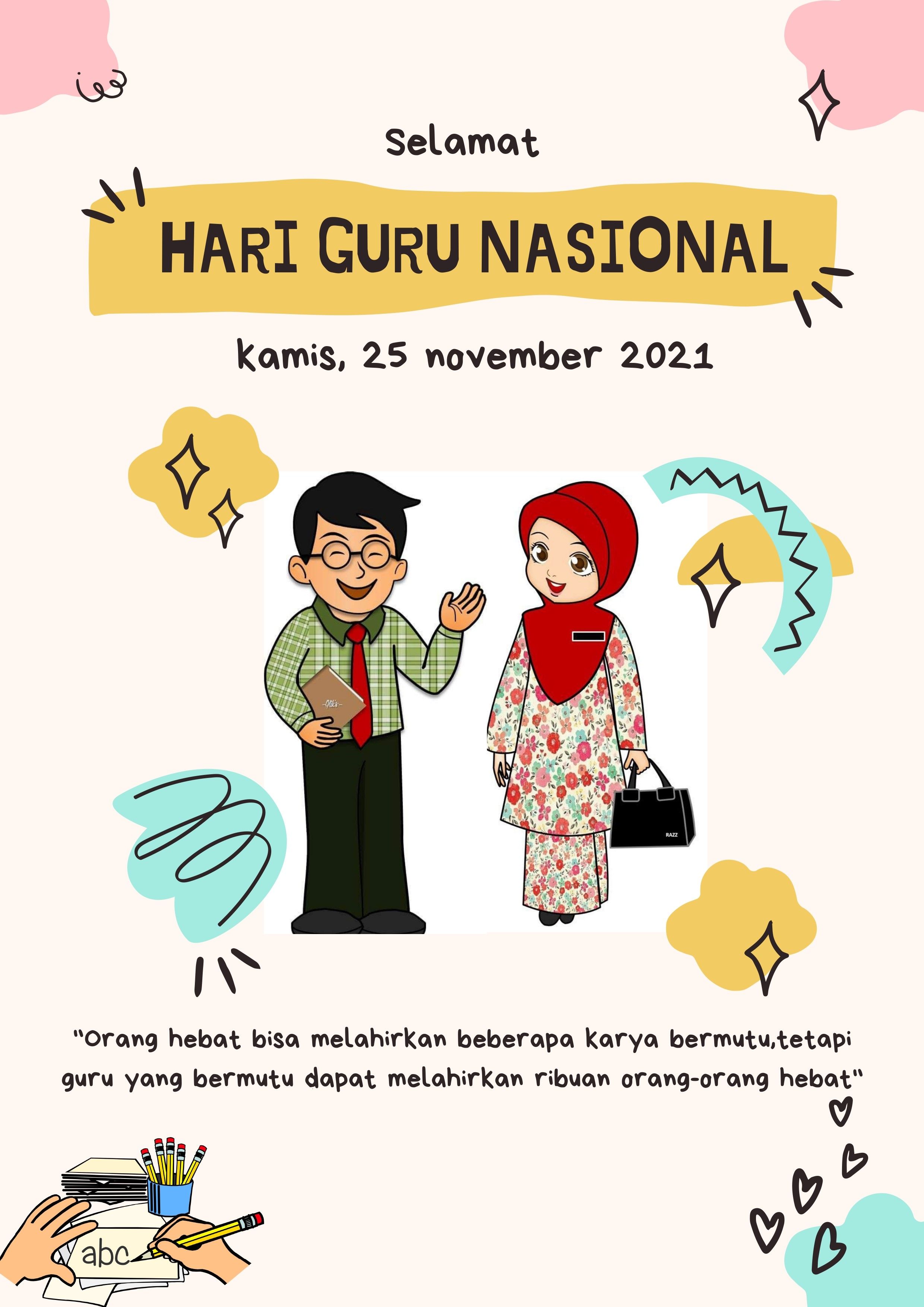 Detail Puisi Hari Guru Nasional Nomer 7