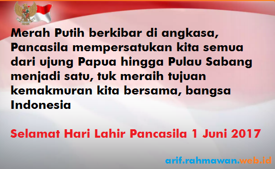 Detail Puisi Hari Lahir Pancasila Nomer 15