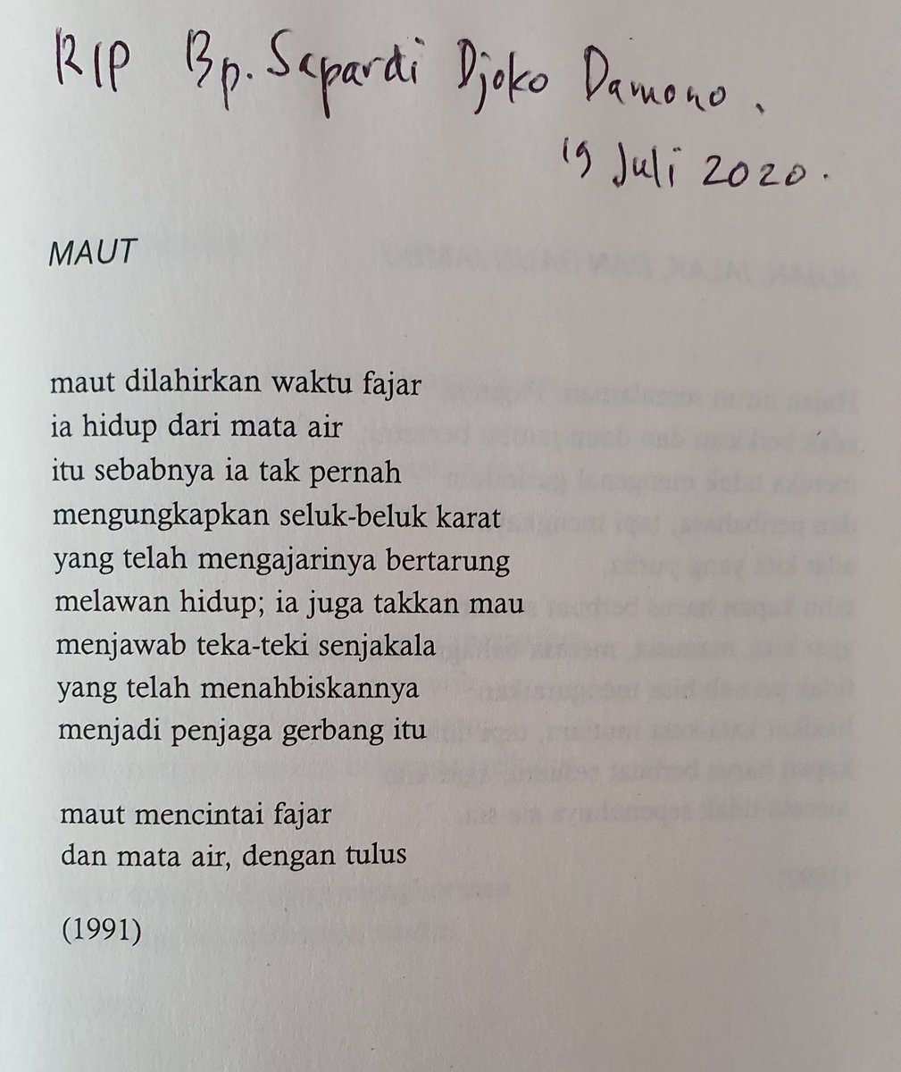 Detail Puisi Indonesia Berduka Nomer 11