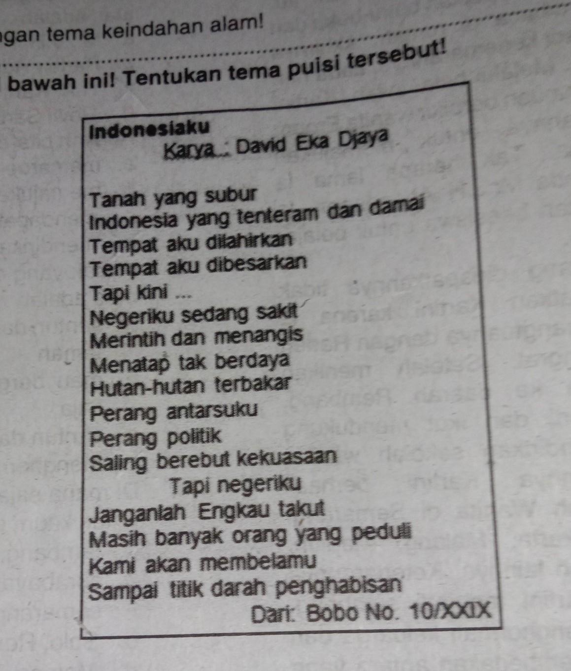 Detail Puisi Indonesia Menangis Nomer 24