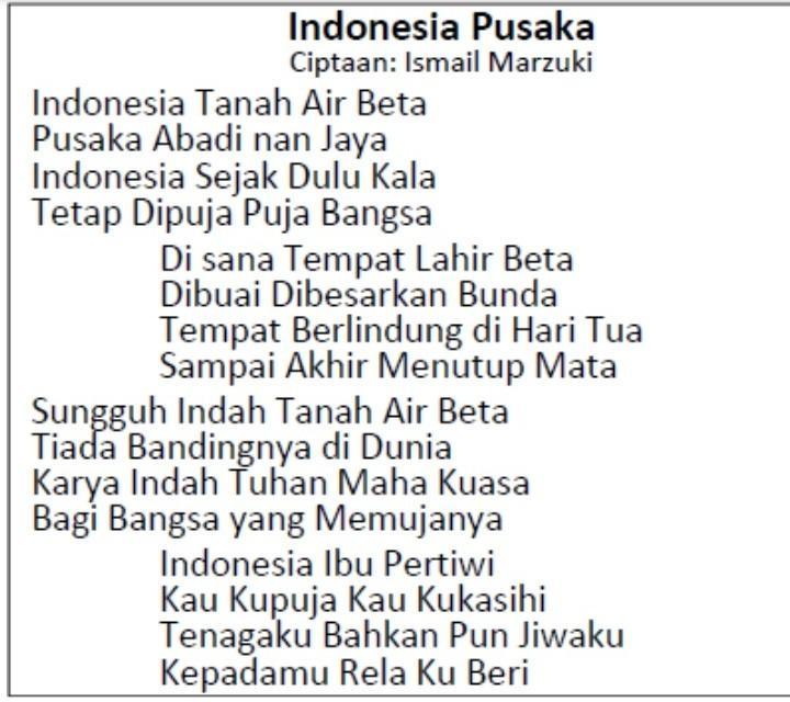 Puisi Indonesia Pusaka - KibrisPDR