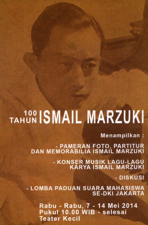 Detail Puisi Ismail Marzuki Nomer 3