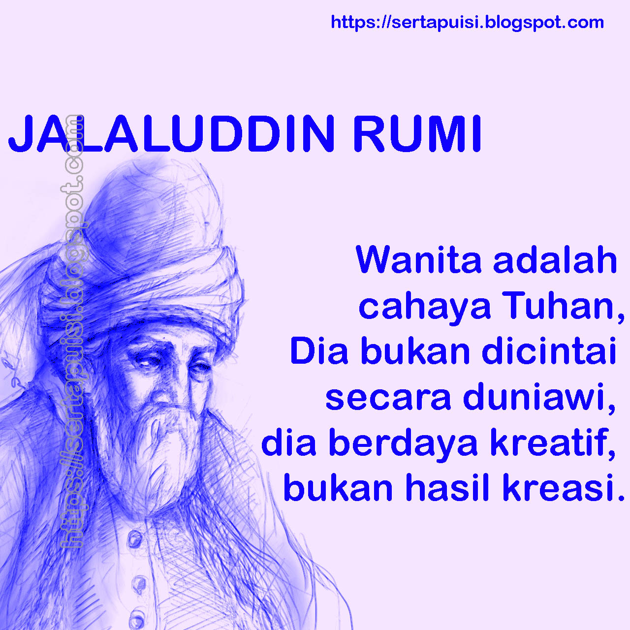 Detail Puisi Jalaluddin Rumi Tentang Persahabatan Nomer 12