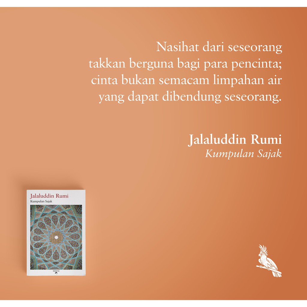 Detail Puisi Jalaludin Rumi Nomer 12