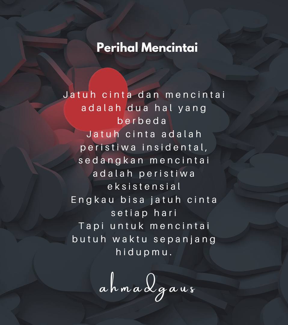 Detail Puisi Jatuh Cinta Nomer 12