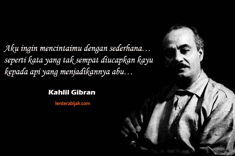 Puisi Kahlil Gibran Cinta - KibrisPDR