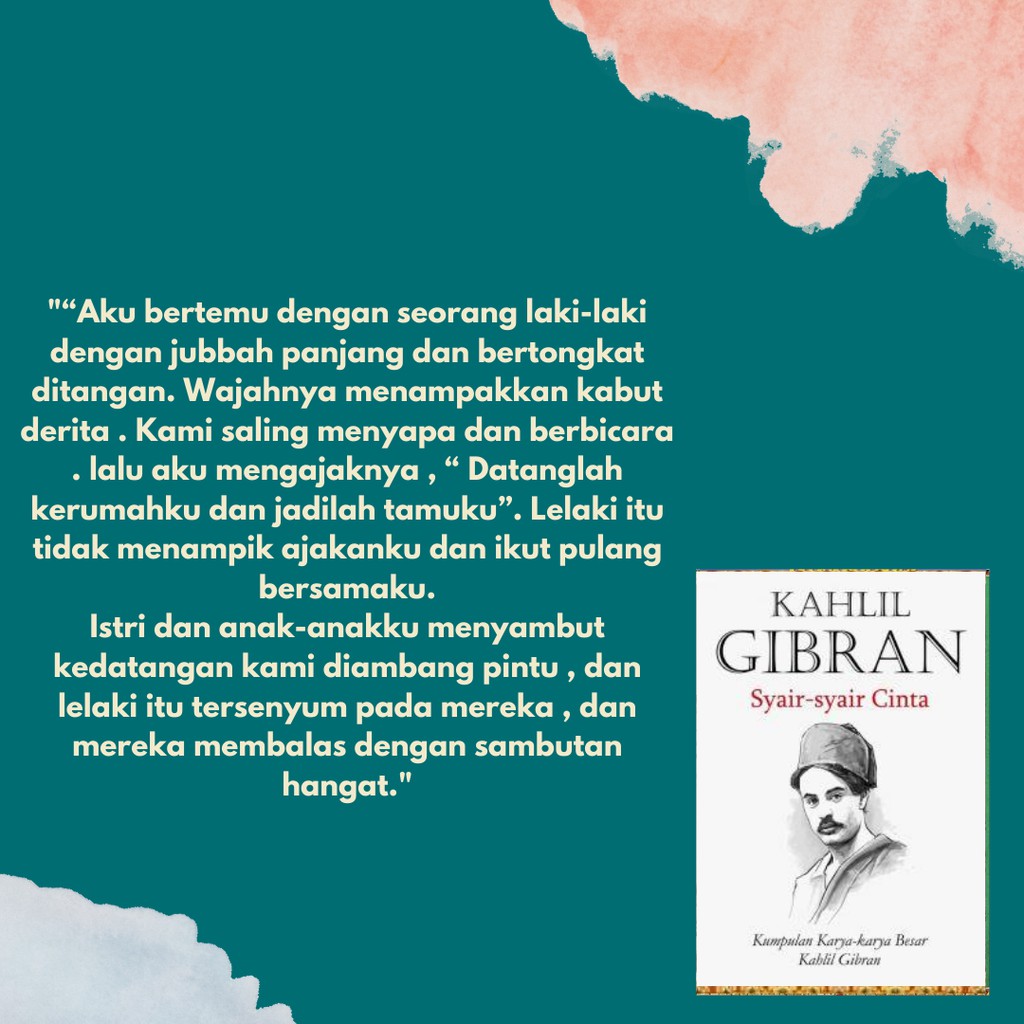 Detail Puisi Kahlil Gibran Cinta Nomer 3