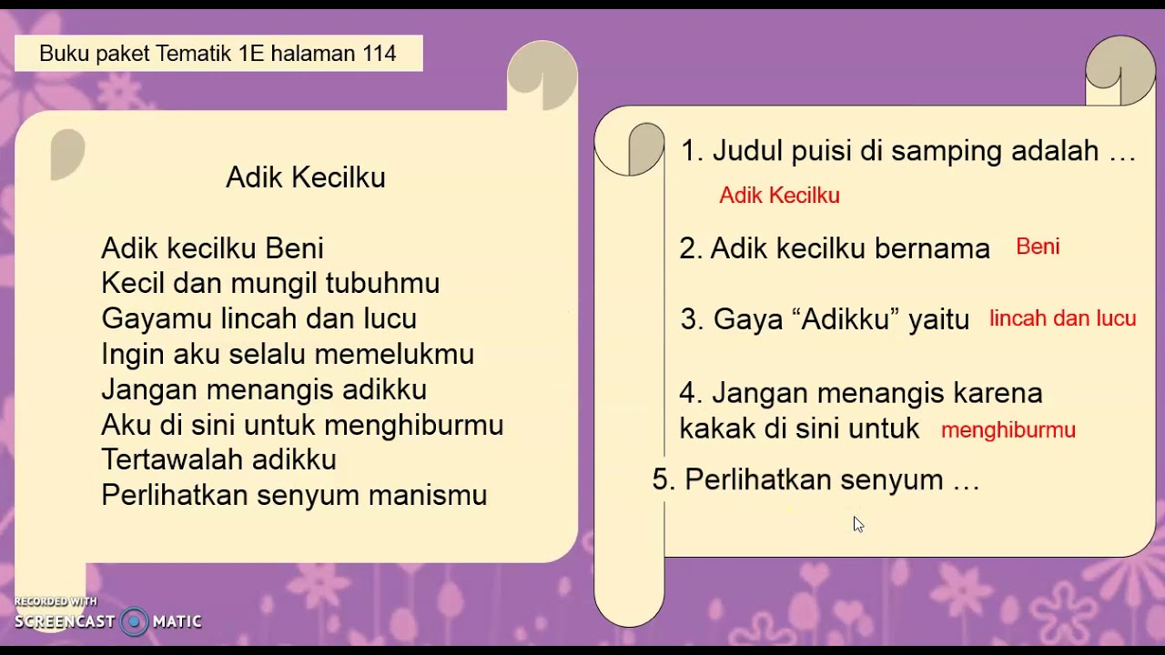 Detail Puisi Kasih Dan Sayang Nomer 23